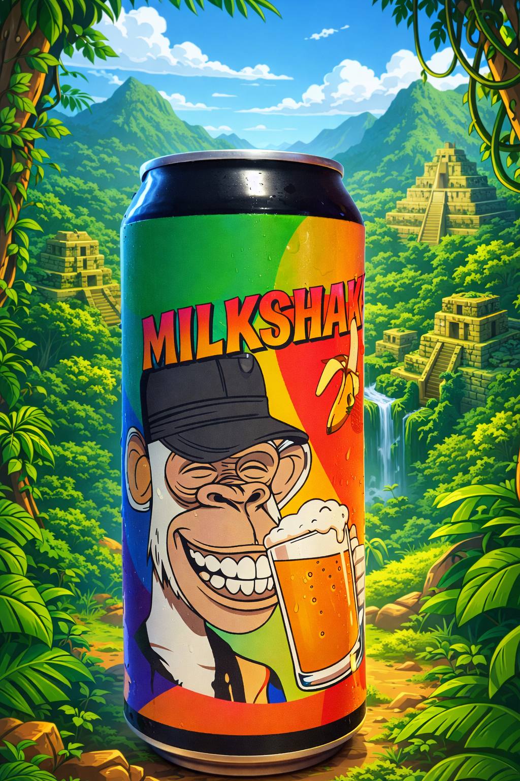 Milkshake IPA Banana–Strawberry